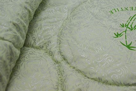 Одеяло миниевро (200х215) Бамбук 150 гр/м ПРЕМИУМ (глосс-сатин)